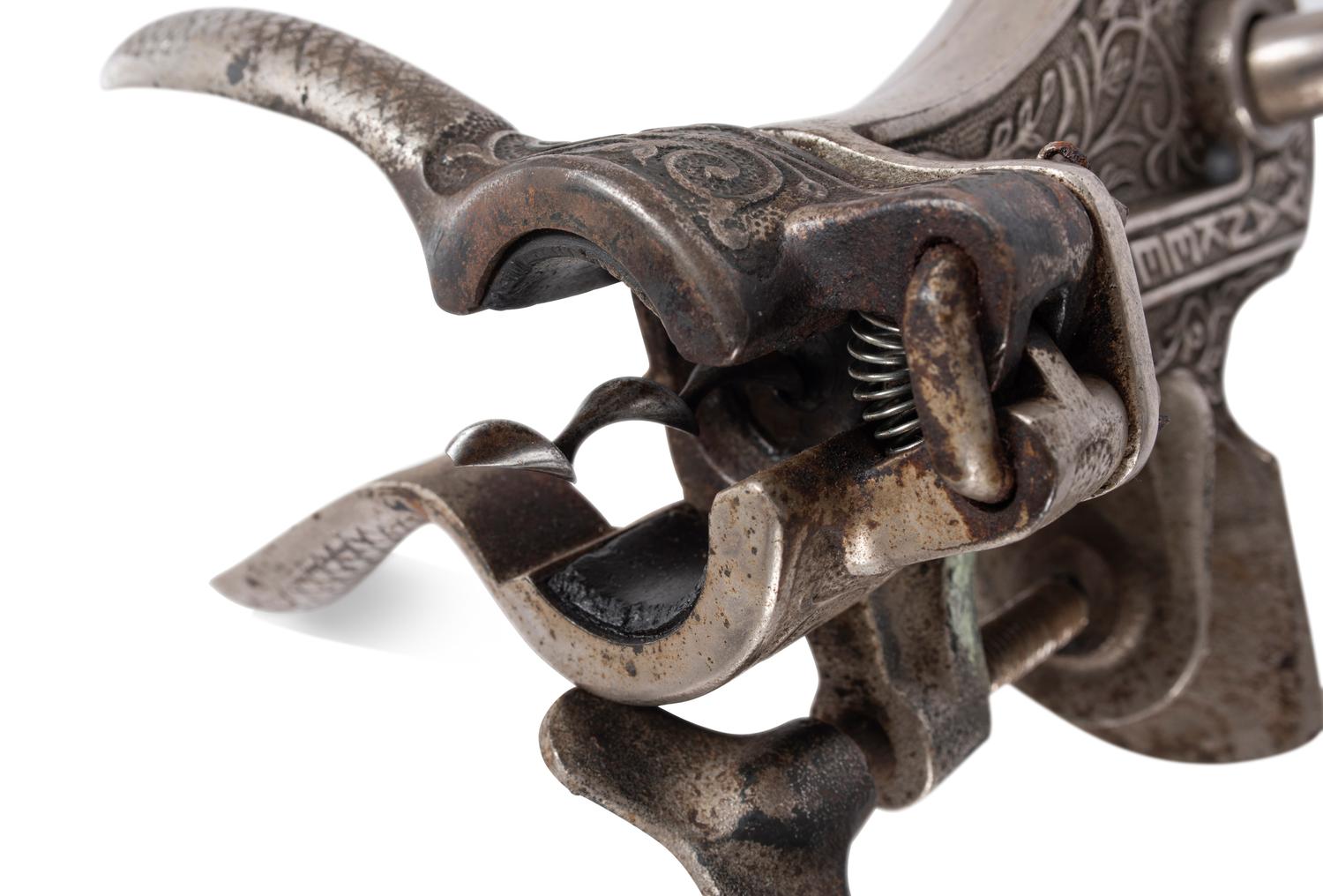 A Cast Iron "Yankee No. 7" Corkscrew