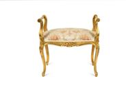 A Louis XV Style Giltwood Bench — 20TH CENTURY