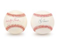 A Collection of New York Yankees Hall of Fame Signed Autograph Baseballs - Yogi Berra and Whitey Ford (JSA)