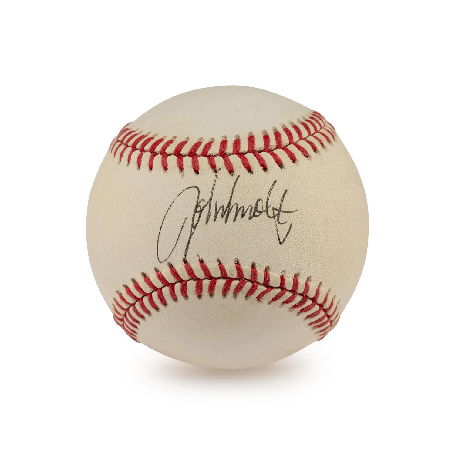 A Group of Atlanta Braves Aces Single Signed Autograph Baseballs (Beckett Authentication Services)