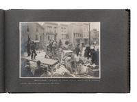 [EARLY PHOTOGRAPHY - CALIFORNIA]. Photo album documenting the San Francisco Earthquake of 1906.