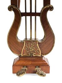 A Louis XV Style Gilt Bronze Mounted Kingwood, Bois Satiné, Mahogany and Marquetry Piano à Queue