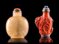 Two Chinese Snuff Bottles