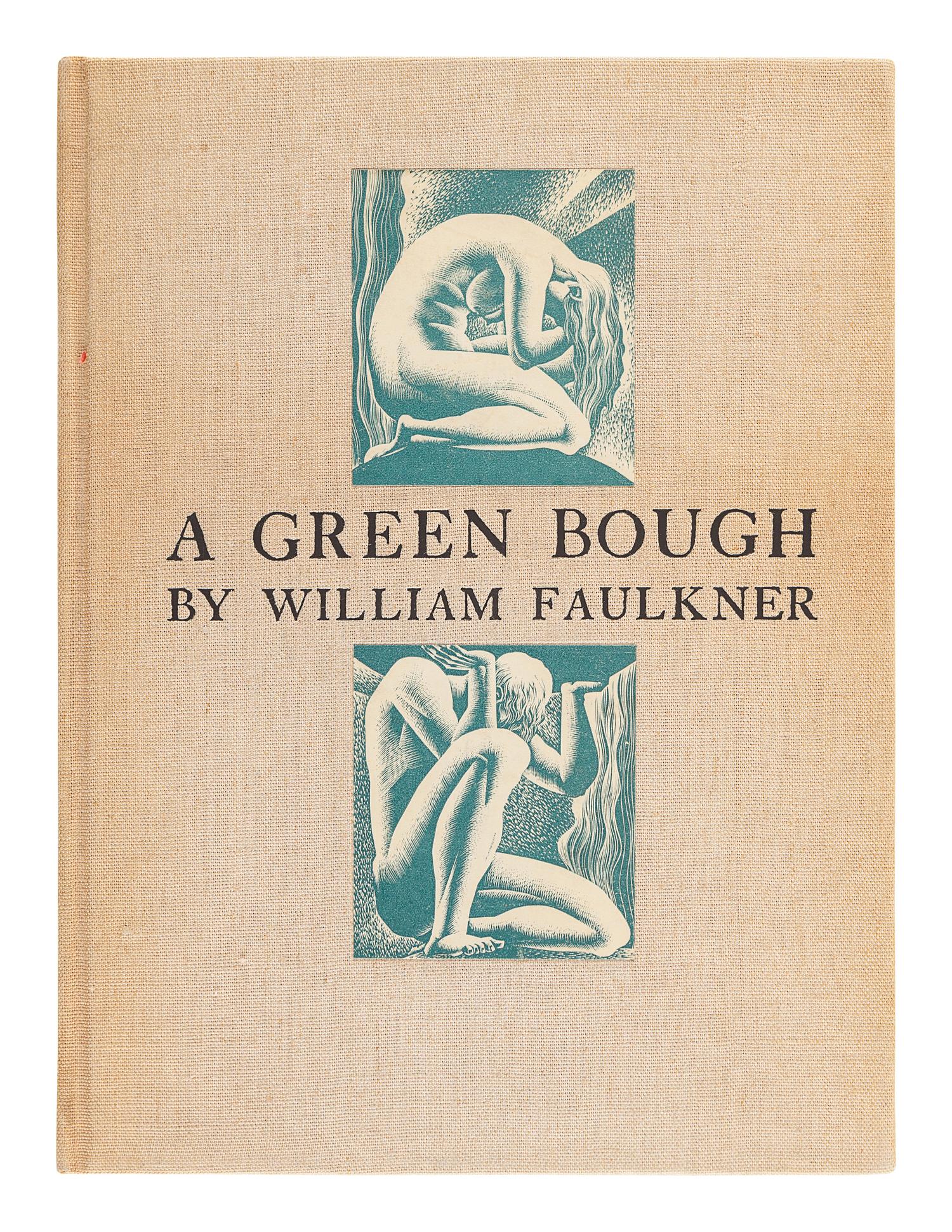 FAULKNER, William. A Green Bough. New York: Harrison Smith and Robert Haas, 1933.
