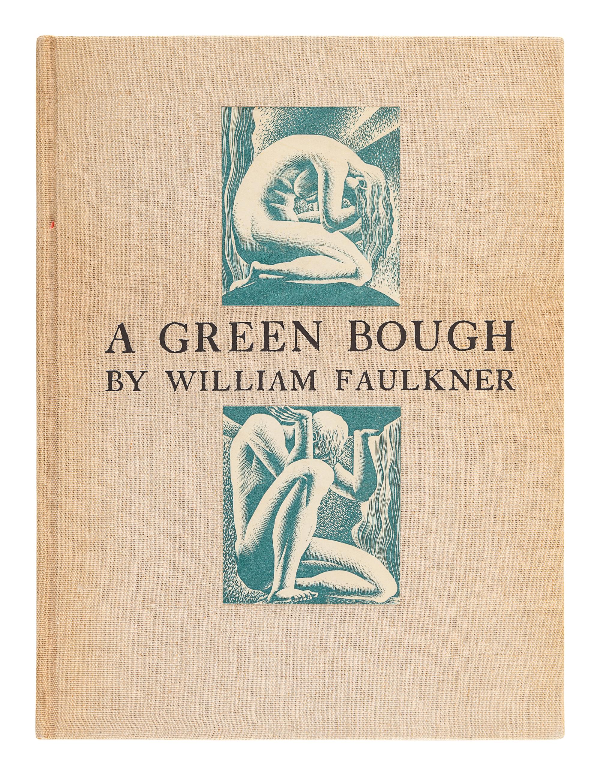 FAULKNER, William. A Green Bough. New York: Harrison Smith and Robert Haas, 1933.