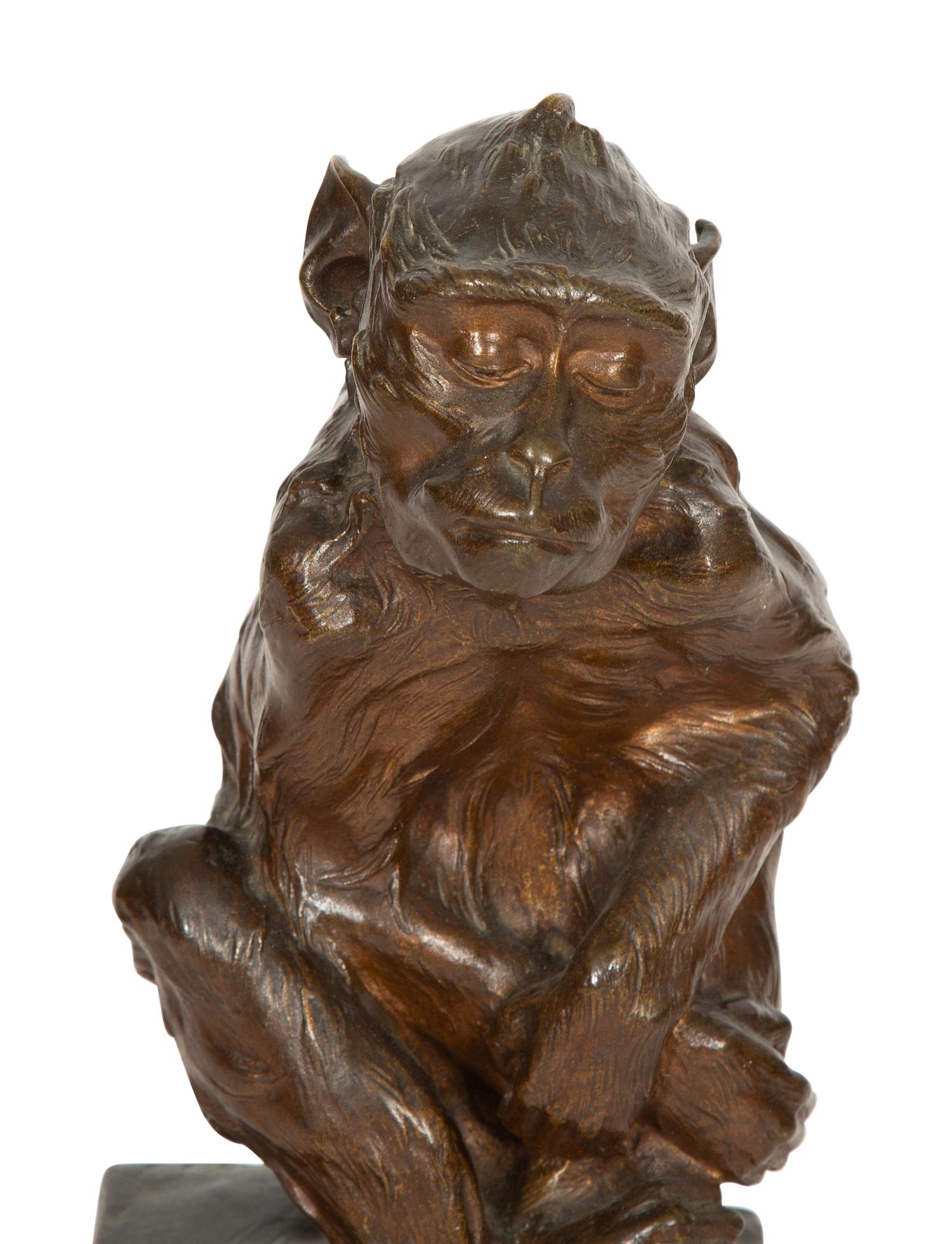 Singe pensif, 1908