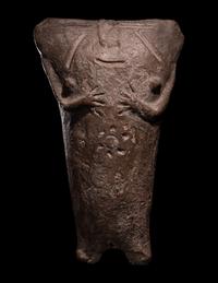 Three Chancay Polychrome Figures