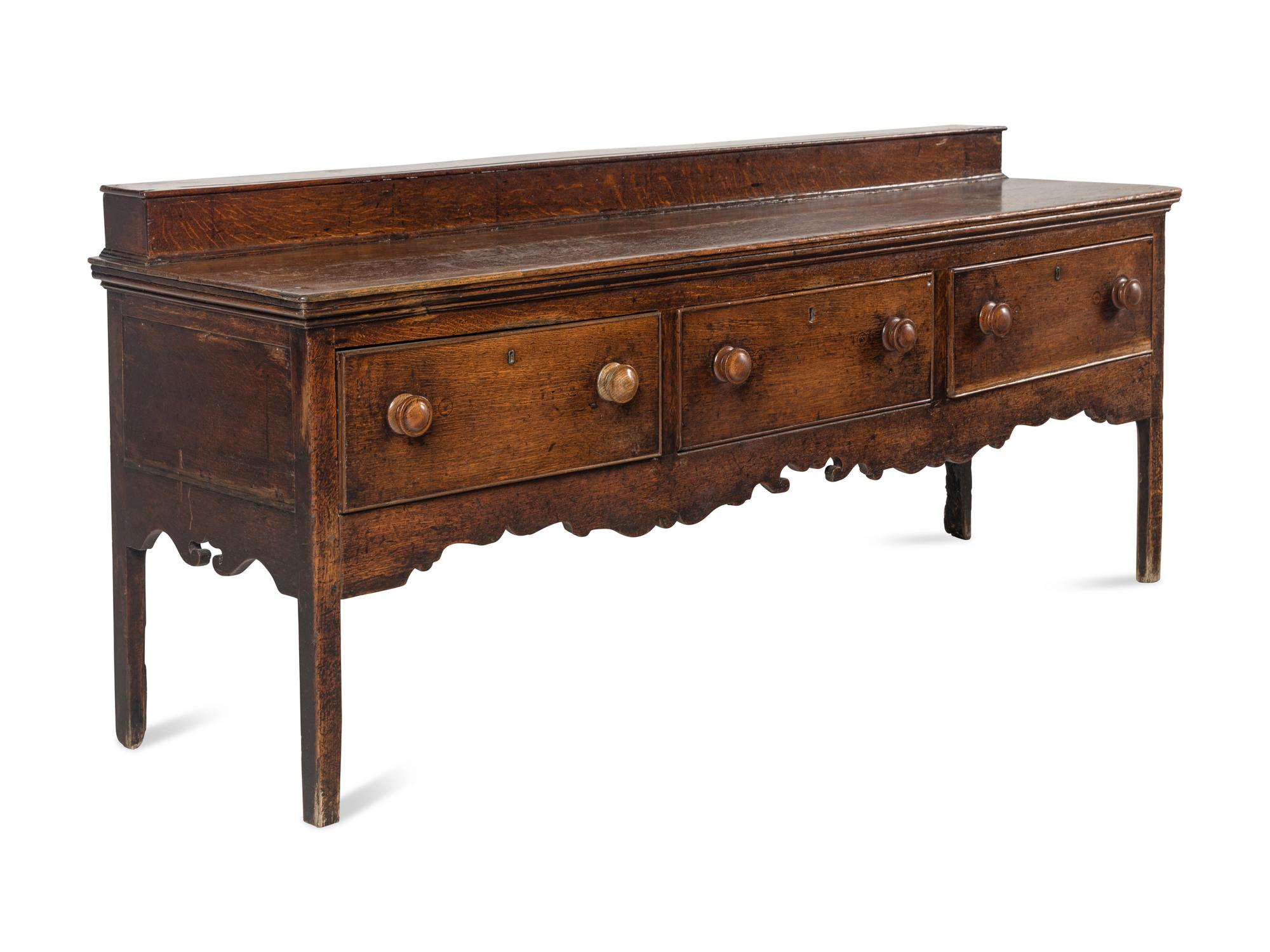 An English Oak Welsh Dresser Base