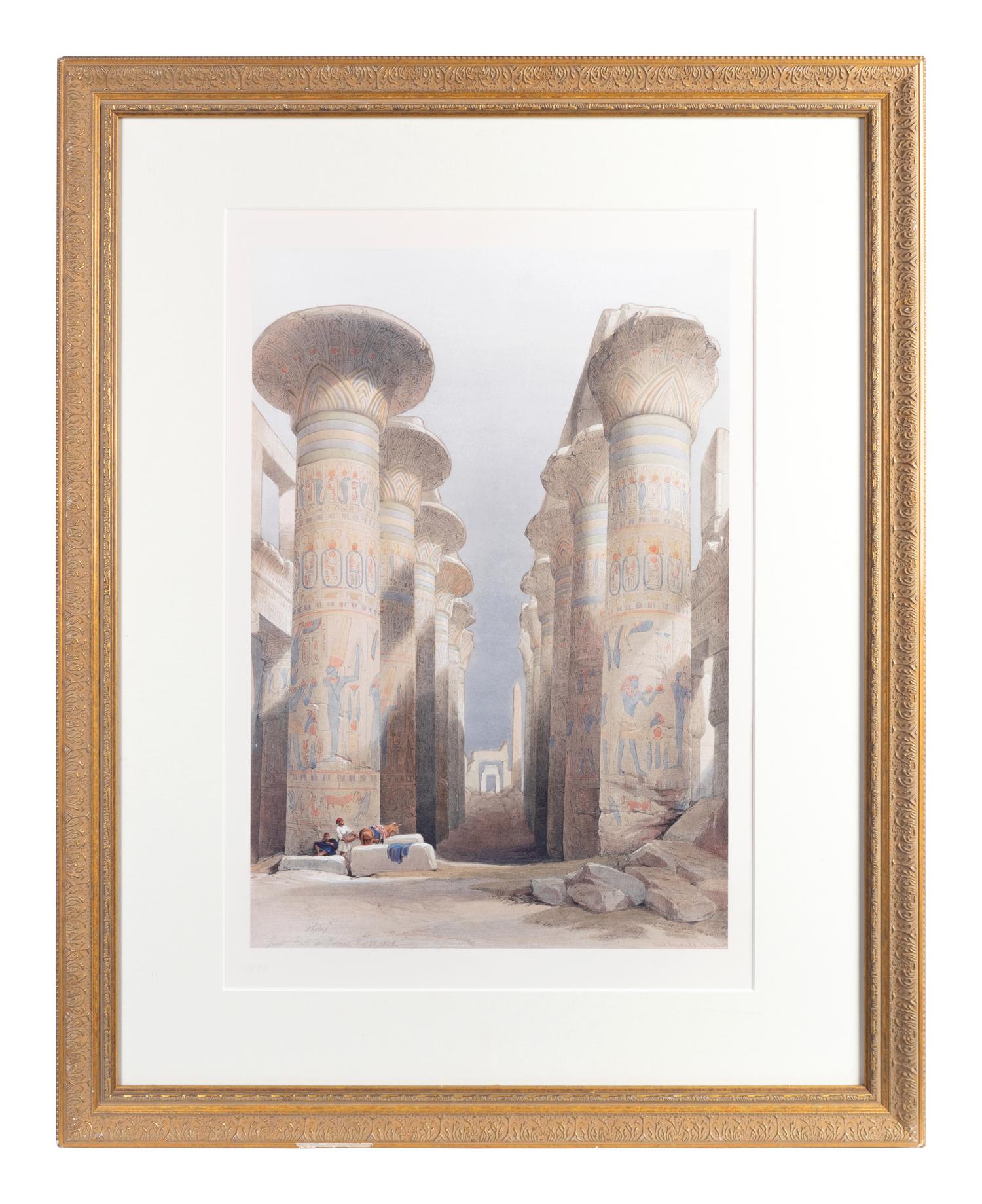 David Roberts (Scottish, 1796-1849) Eight Views of Egypt, Nubia and the Holy Land