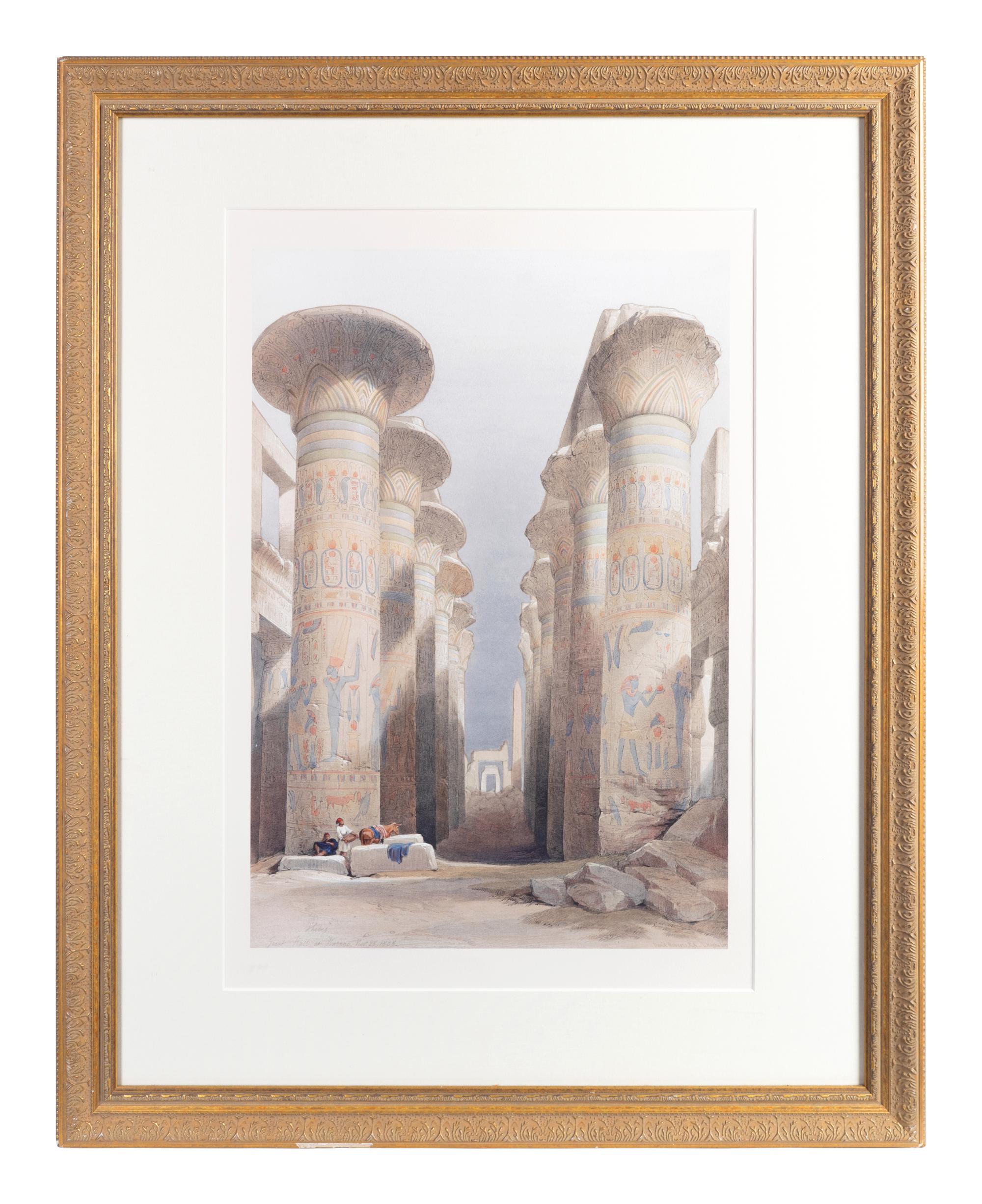 David Roberts (Scottish, 1796-1849) Eight Views of Egypt, Nubia and the Holy Land