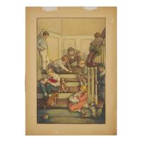 Little Men, Boys on the Stairs (Cover Image), 1928