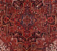 A Heriz Rug