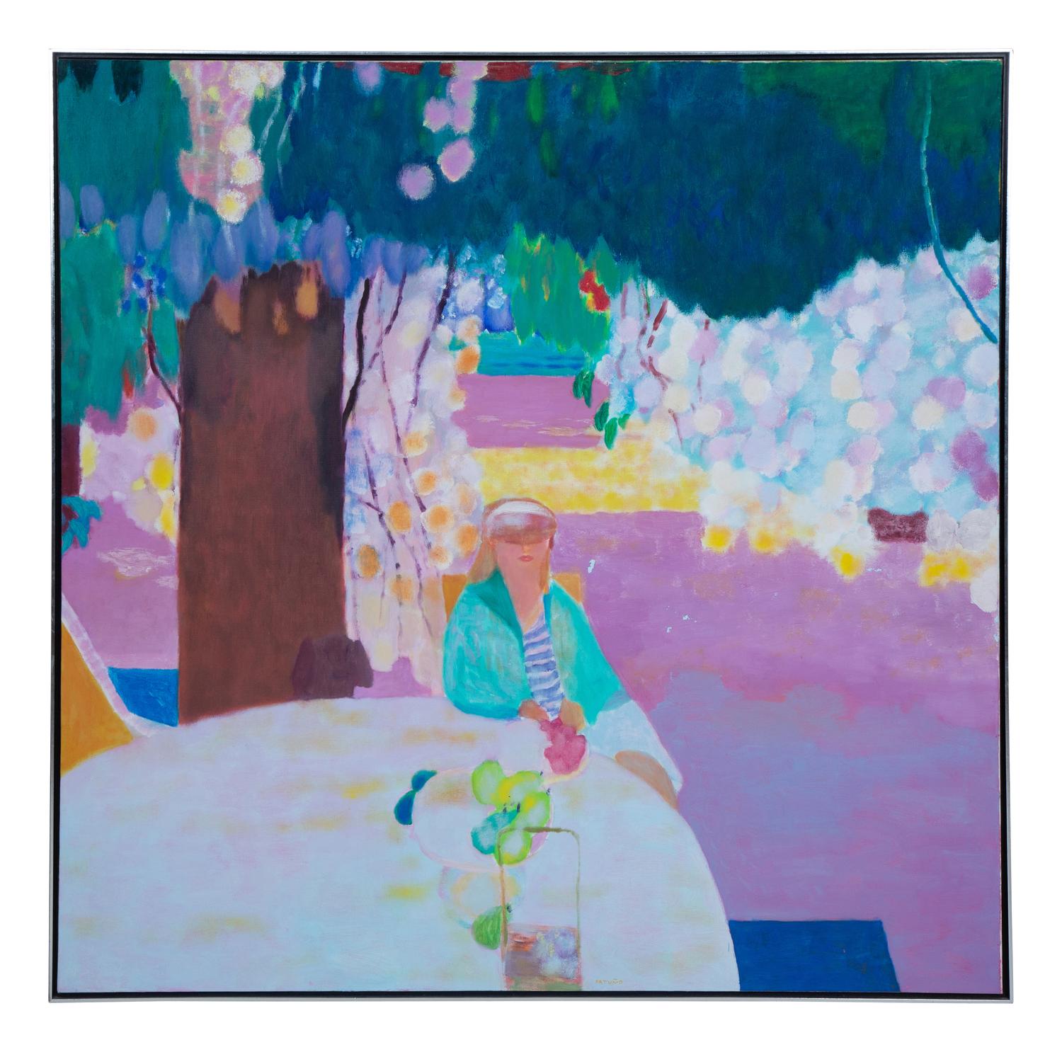 Woman Seated under a Tree