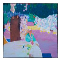 Woman Seated under a Tree