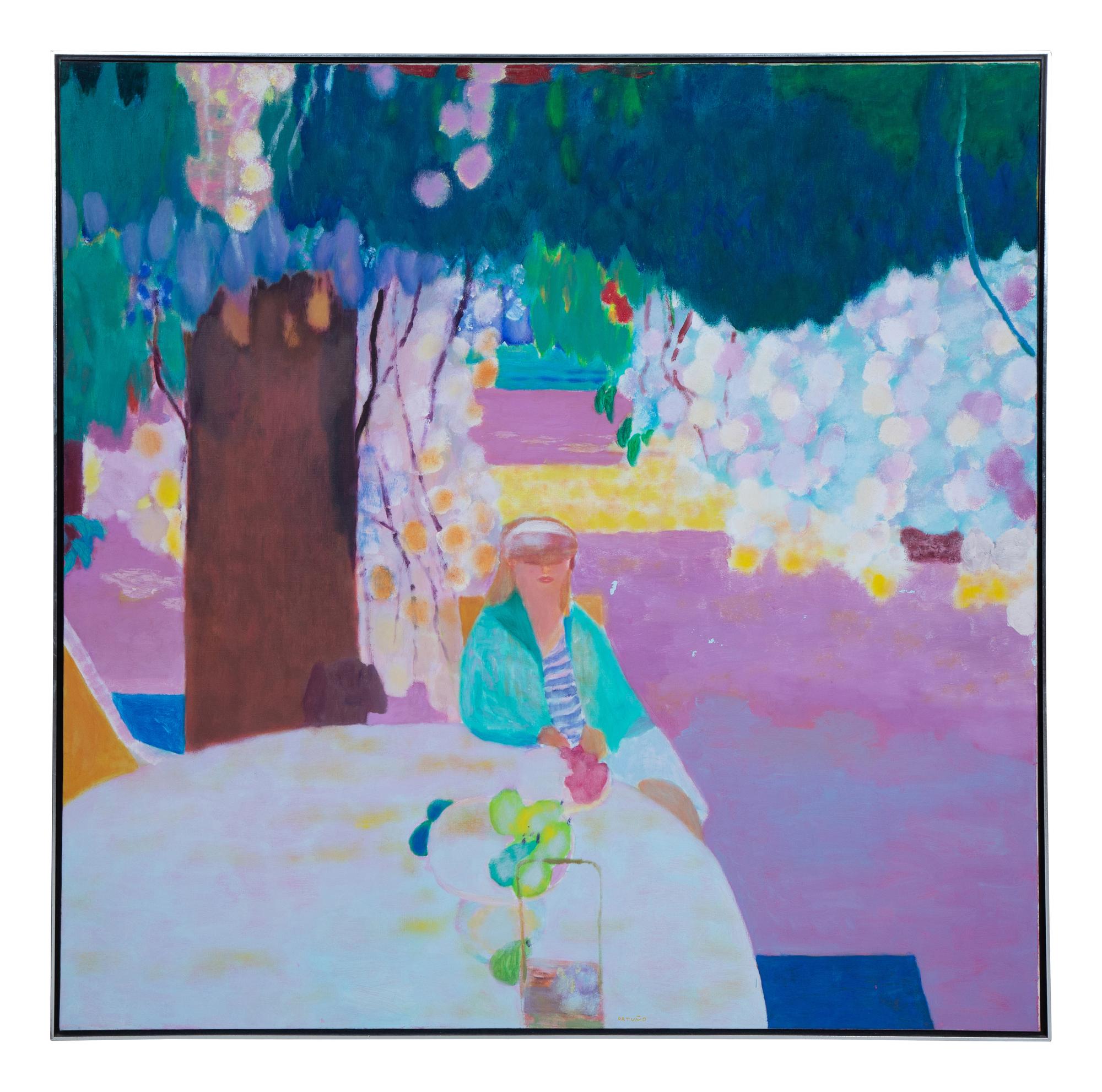 Woman Seated under a Tree