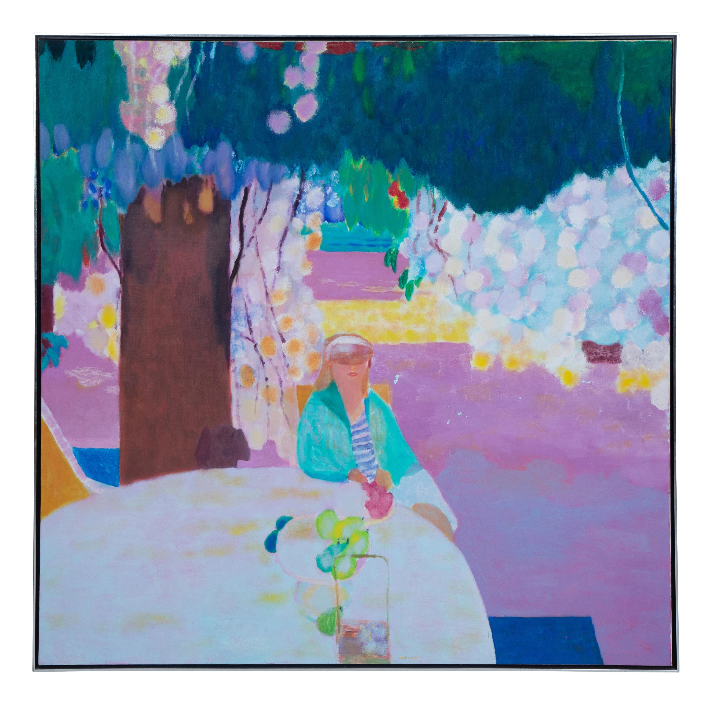 Woman Seated under a Tree