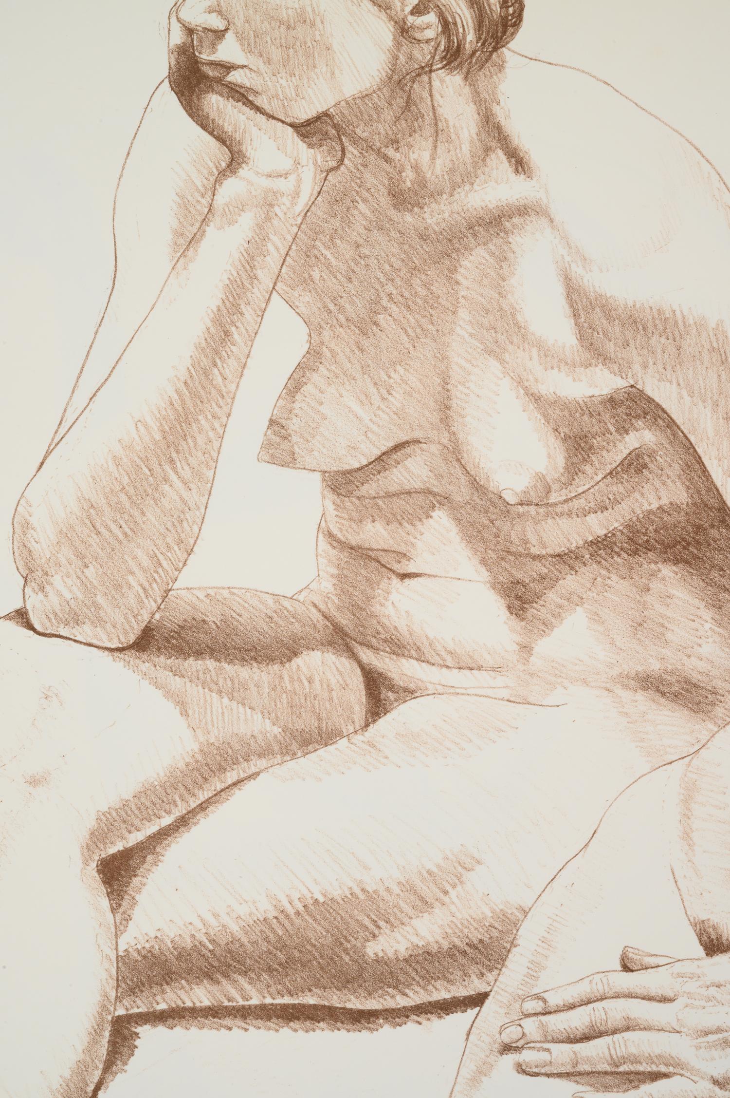 Six Lithographs Drawn from Life (complete portfolio of 6)