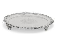 A Paul Storr Silver Salver