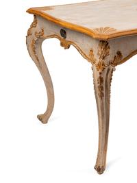 A Louis XV Style Painted Table
