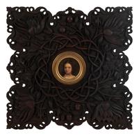 An Ornate Carved Indian Frame, Habib Joo & Sons