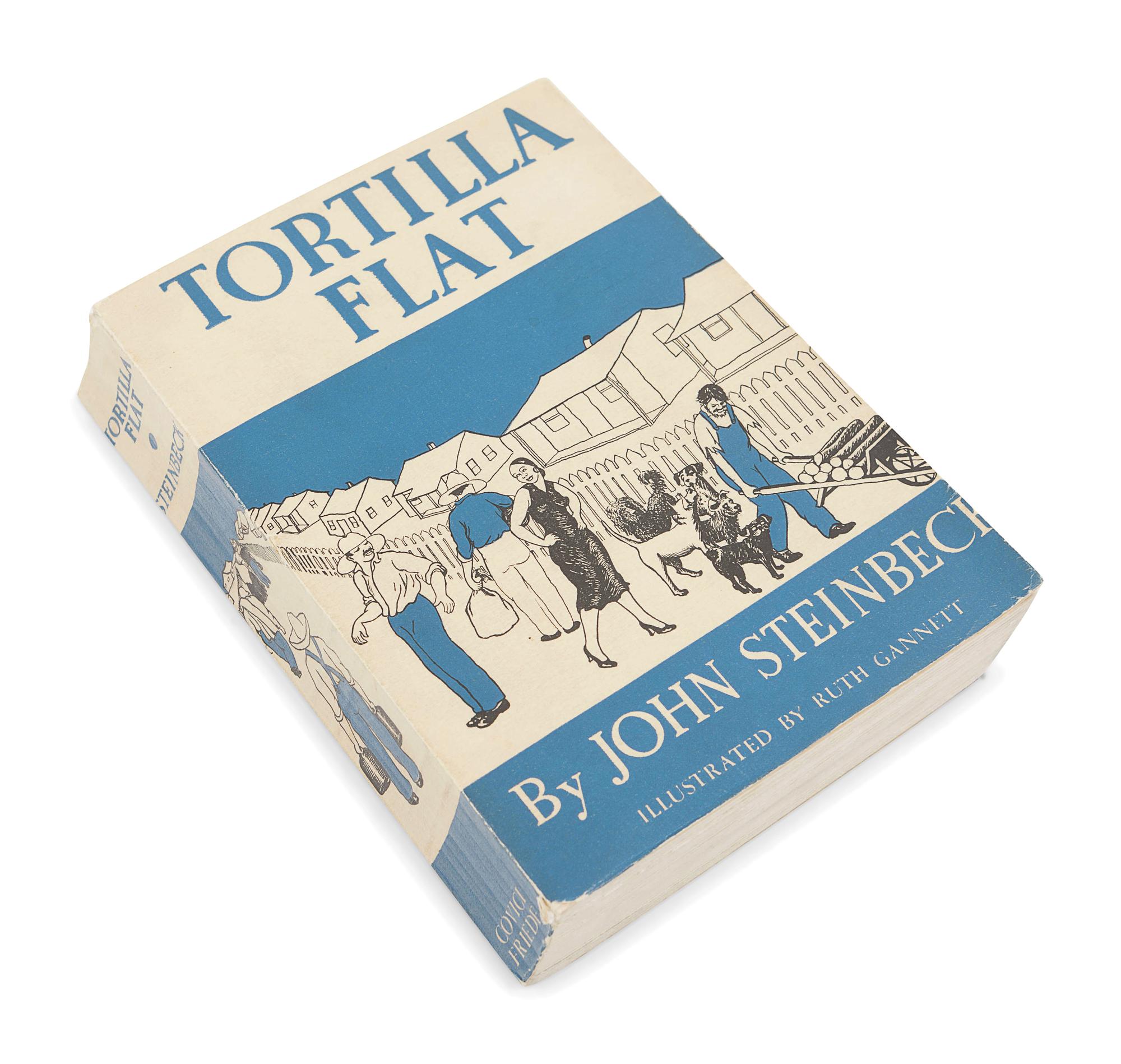 STEINBECK, John (1902-1968). Tortilla Flat. New York: Covici-Friede, 1935.