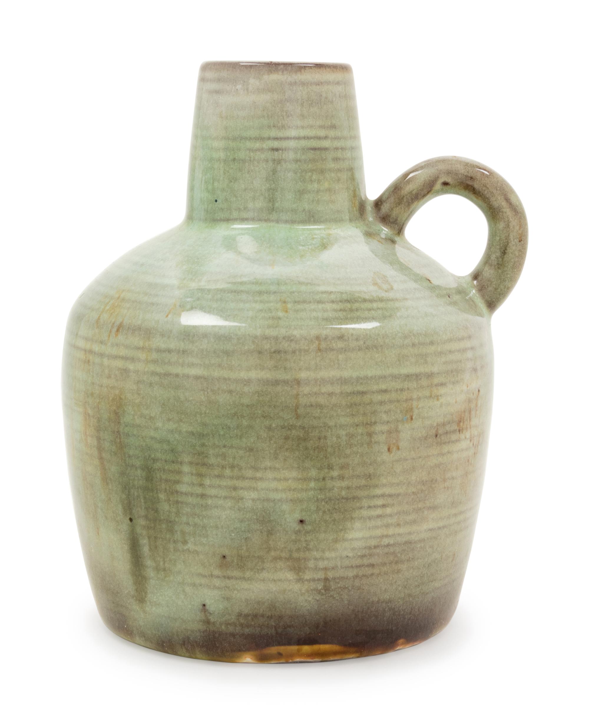 Handled Jug Form Vase