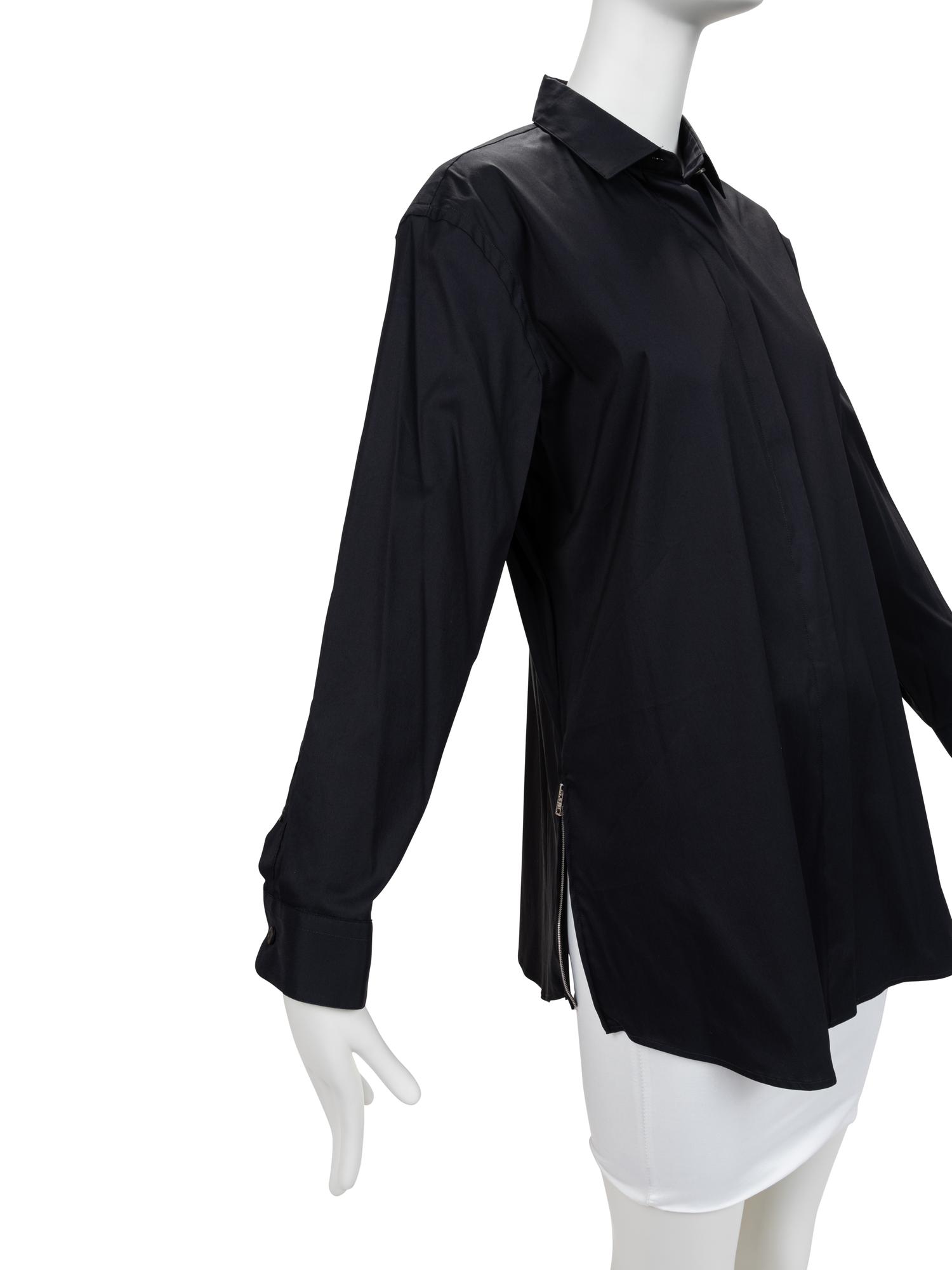 Four Designer Shirts: Two Prada, One Emilio Pucci, One Carolina Herrera, 2000-10s