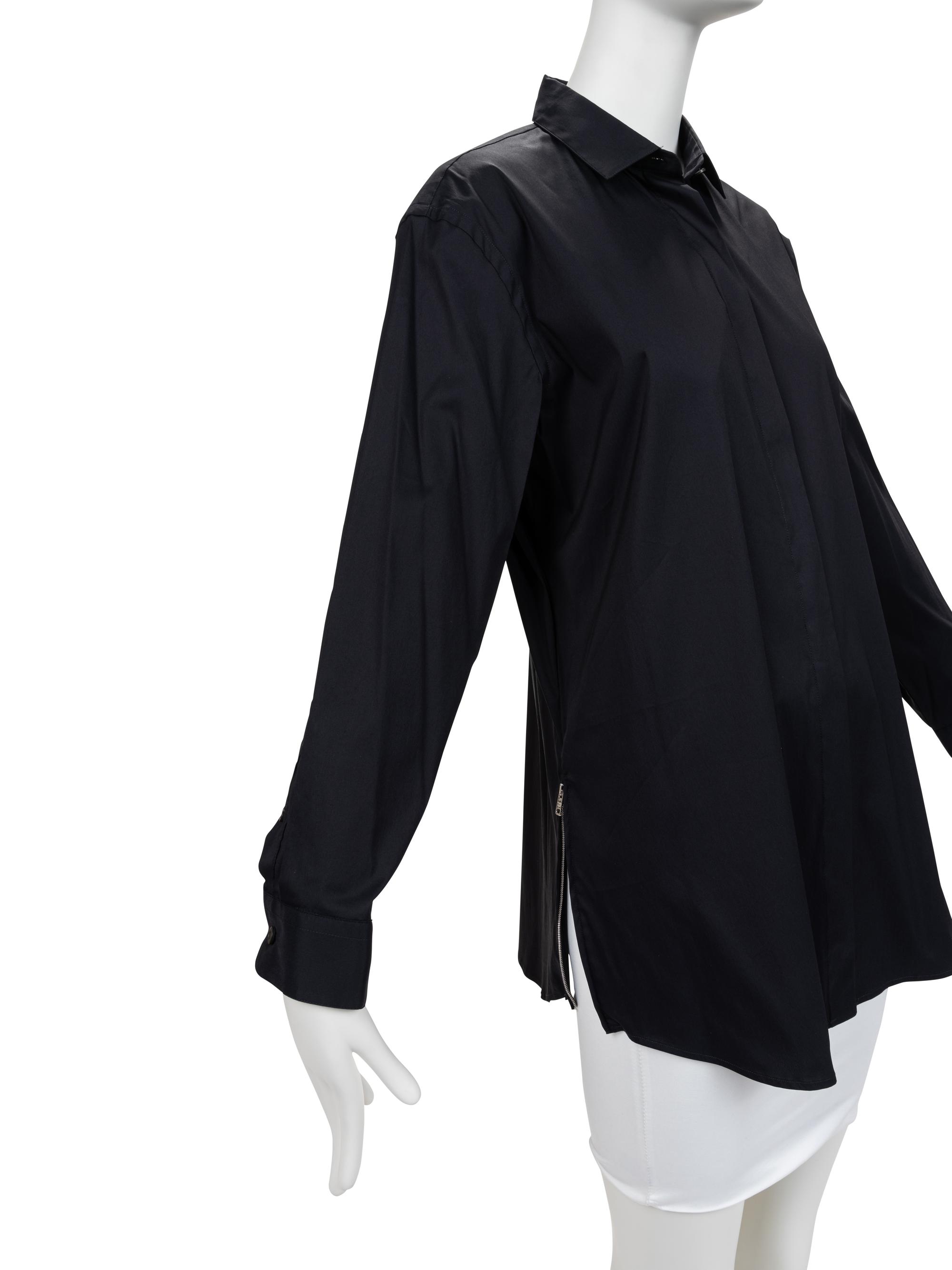 Four Designer Shirts: Two Prada, One Emilio Pucci, One Carolina Herrera, 2000-10s