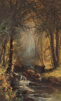 Woodland Scene , 1884