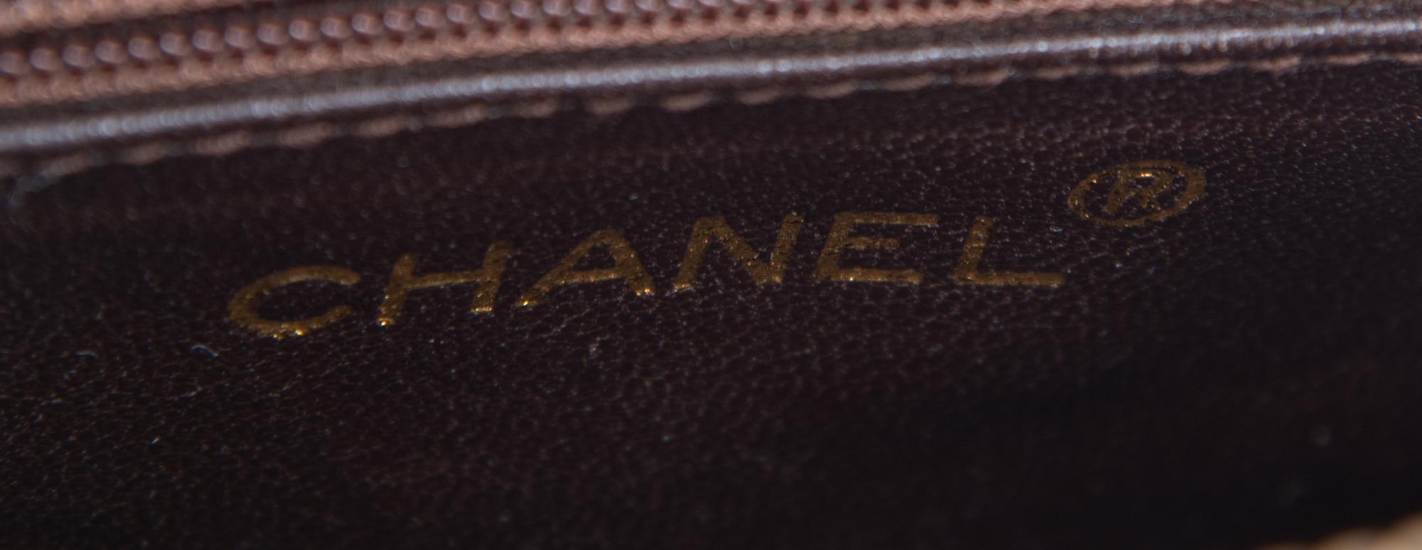 Chanel Quilted Lizard Skin Crossbody Bag, 1989-91