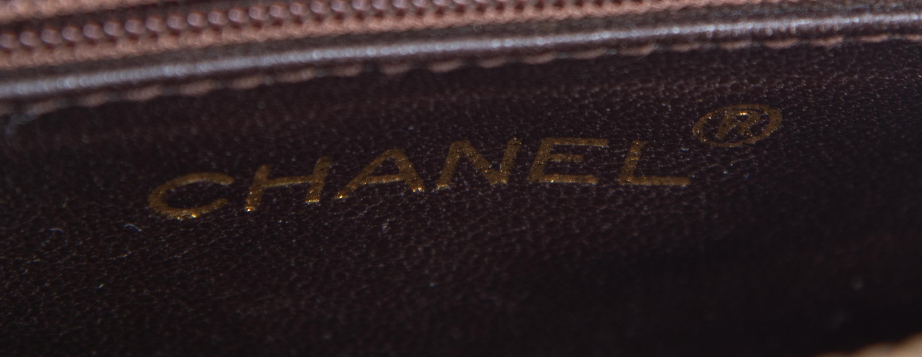 Chanel Quilted Lizard Skin Crossbody Bag, 1989-91