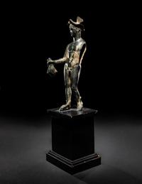 A Roman Bronze Mercury