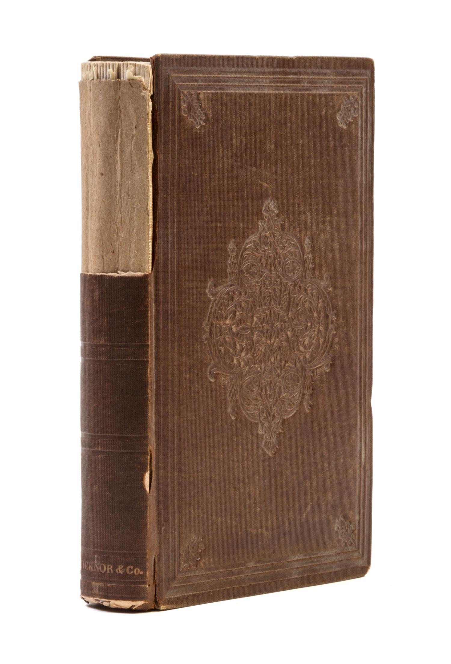 LONGFELLOW, HENRY WADSWORTH. The Song of Hiawatha. Boston, 1855. First edition.