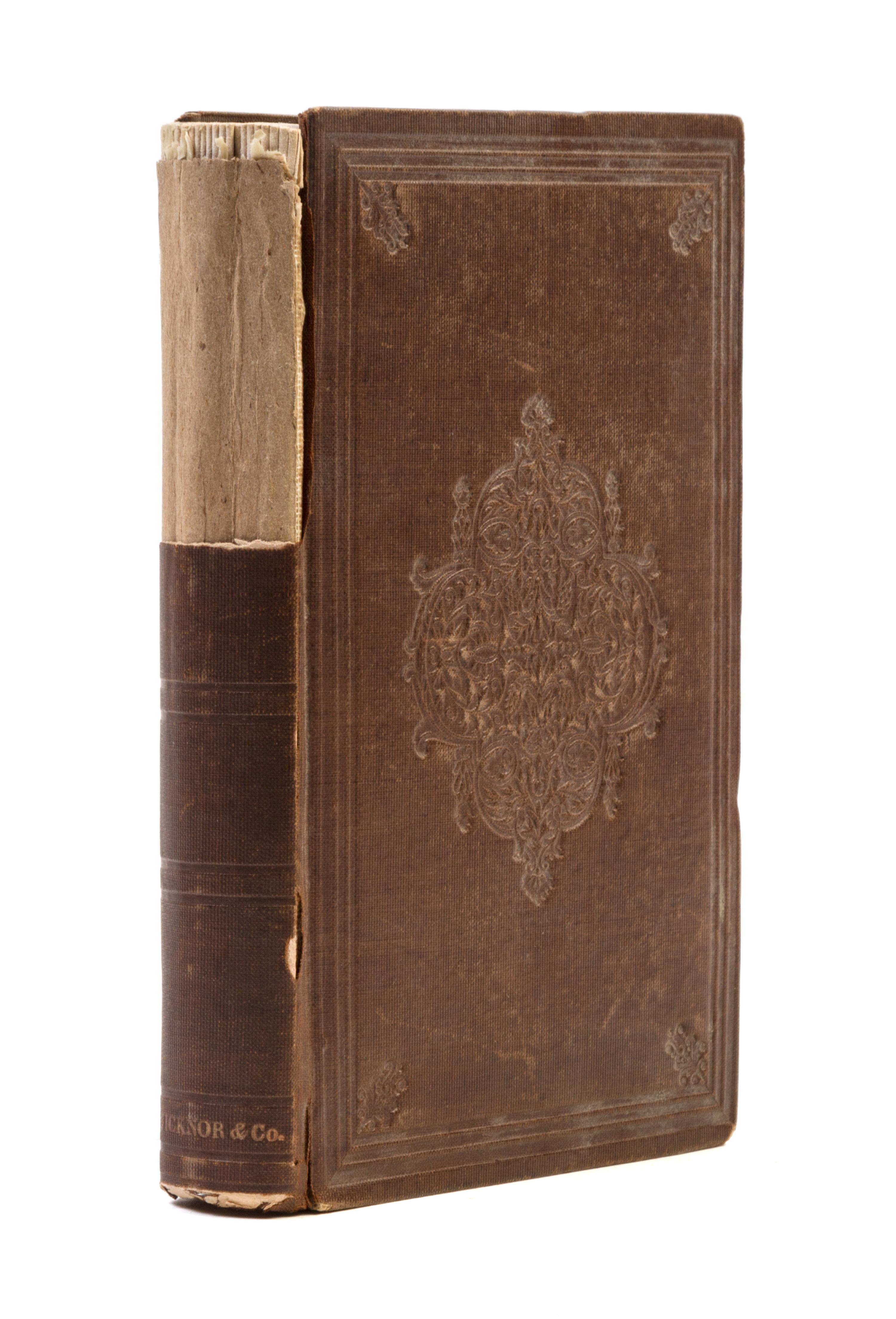 LONGFELLOW, HENRY WADSWORTH. The Song of Hiawatha. Boston, 1855. First edition.