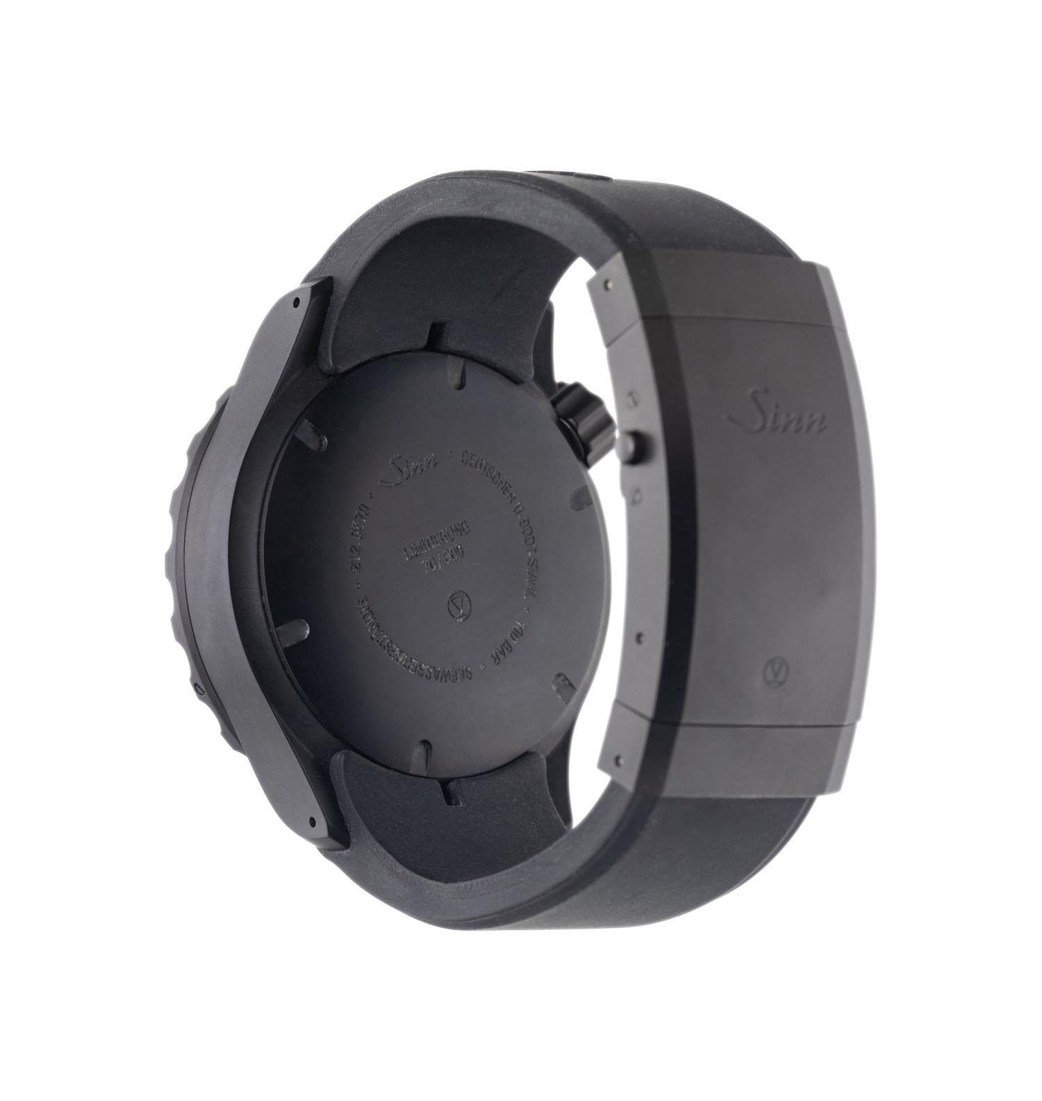 SINN, STEEL 'U212 S E' WATCH