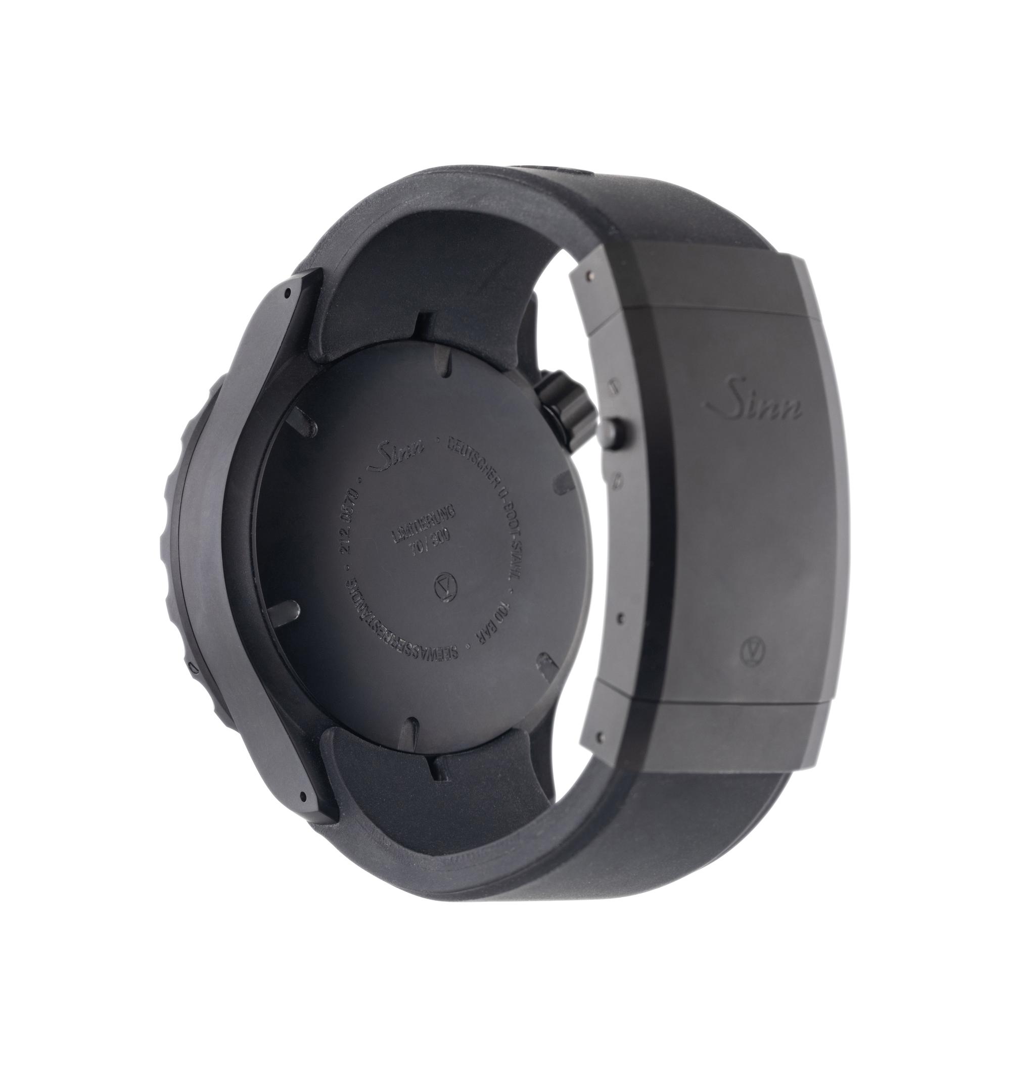 SINN, STEEL 'U212 S E' WATCH