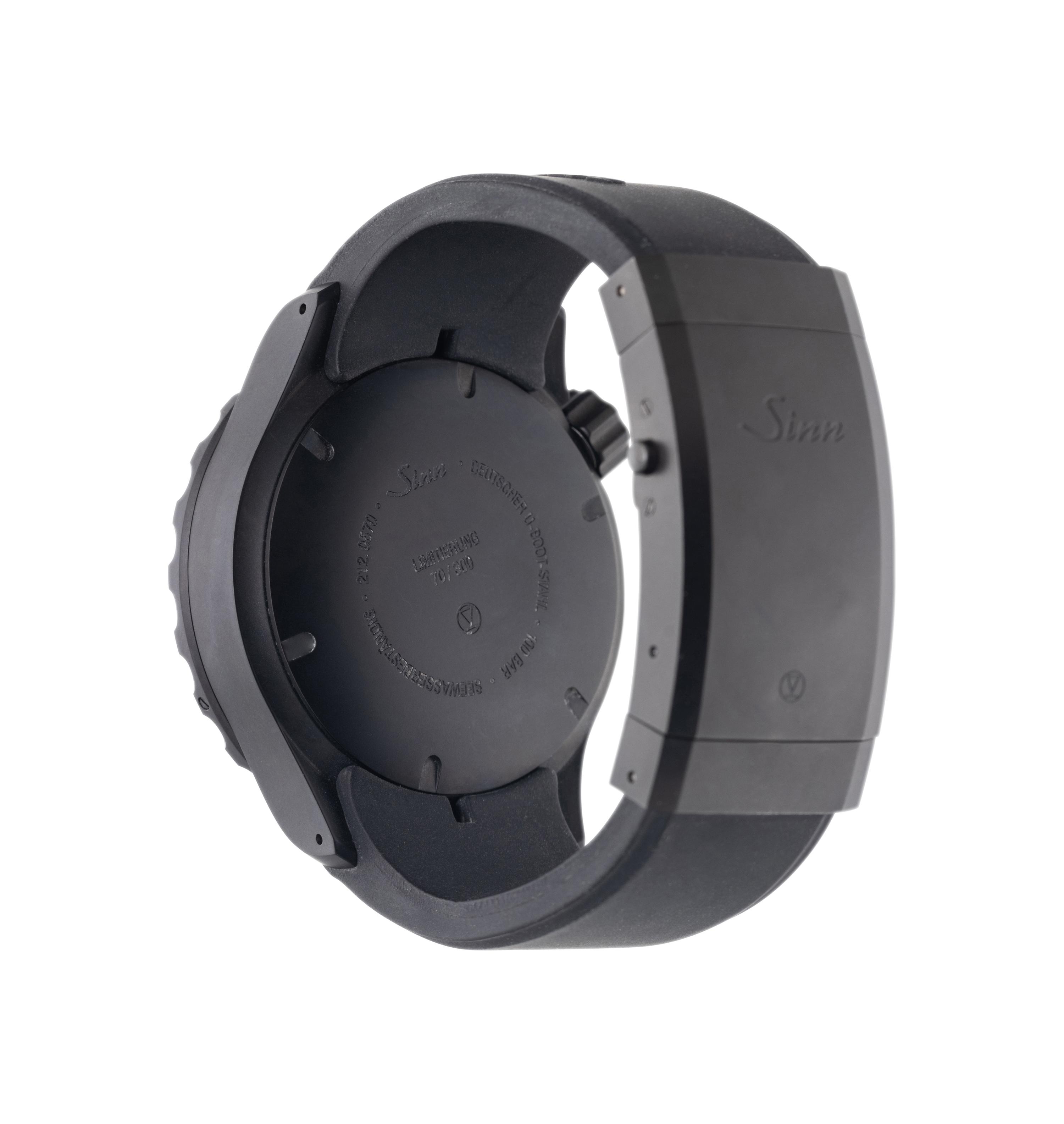 SINN, STEEL 'U212 S E' WATCH