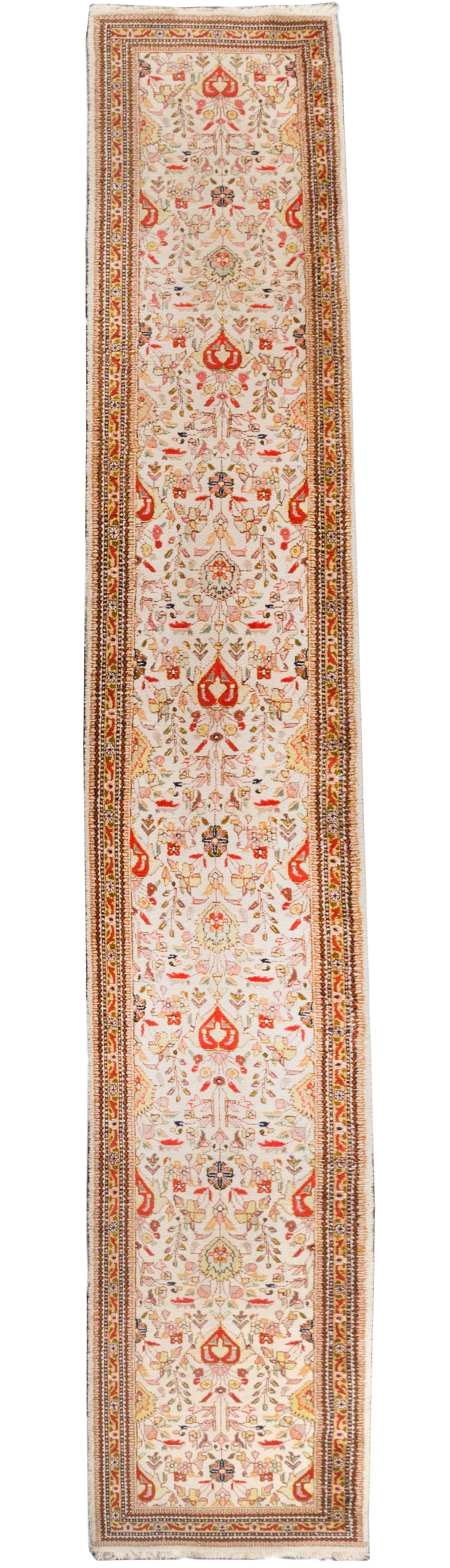 A Persian Wool Runner 14 feet 6 inches x 2 feet 7 inches. — SECOND HALF 20TH CENTURY