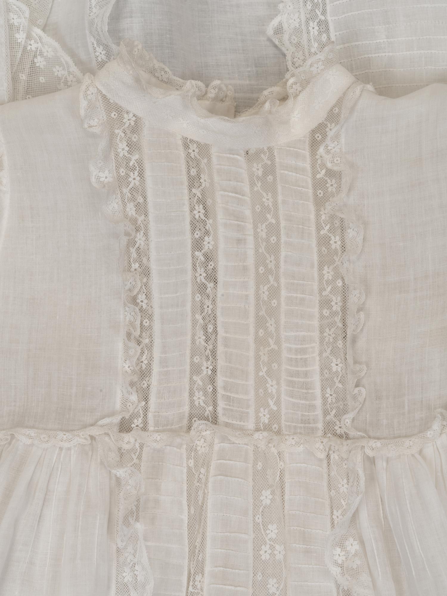 Givenchy Haute Couture Christening Gown, 1974