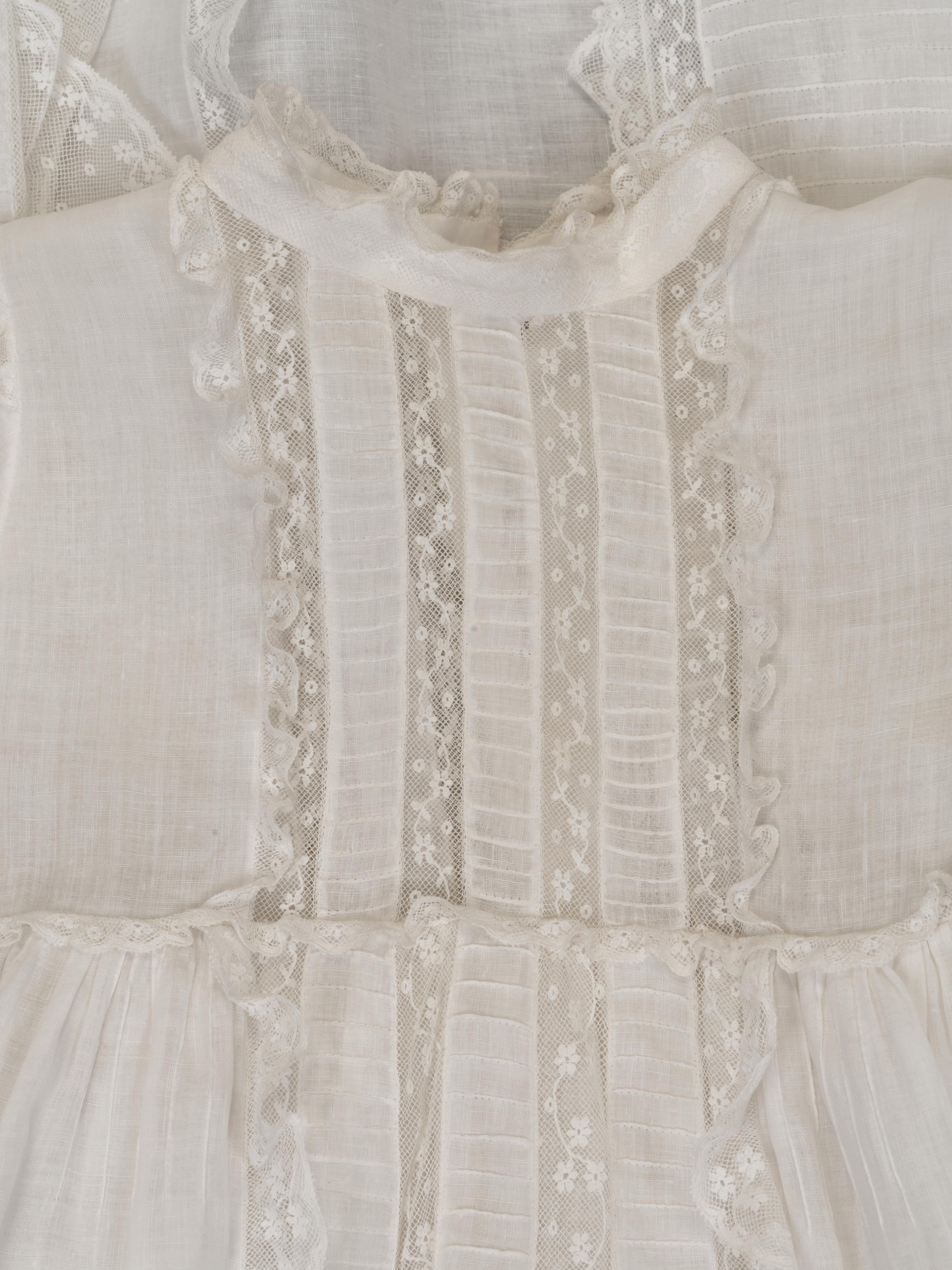 Givenchy Haute Couture Christening Gown, 1974