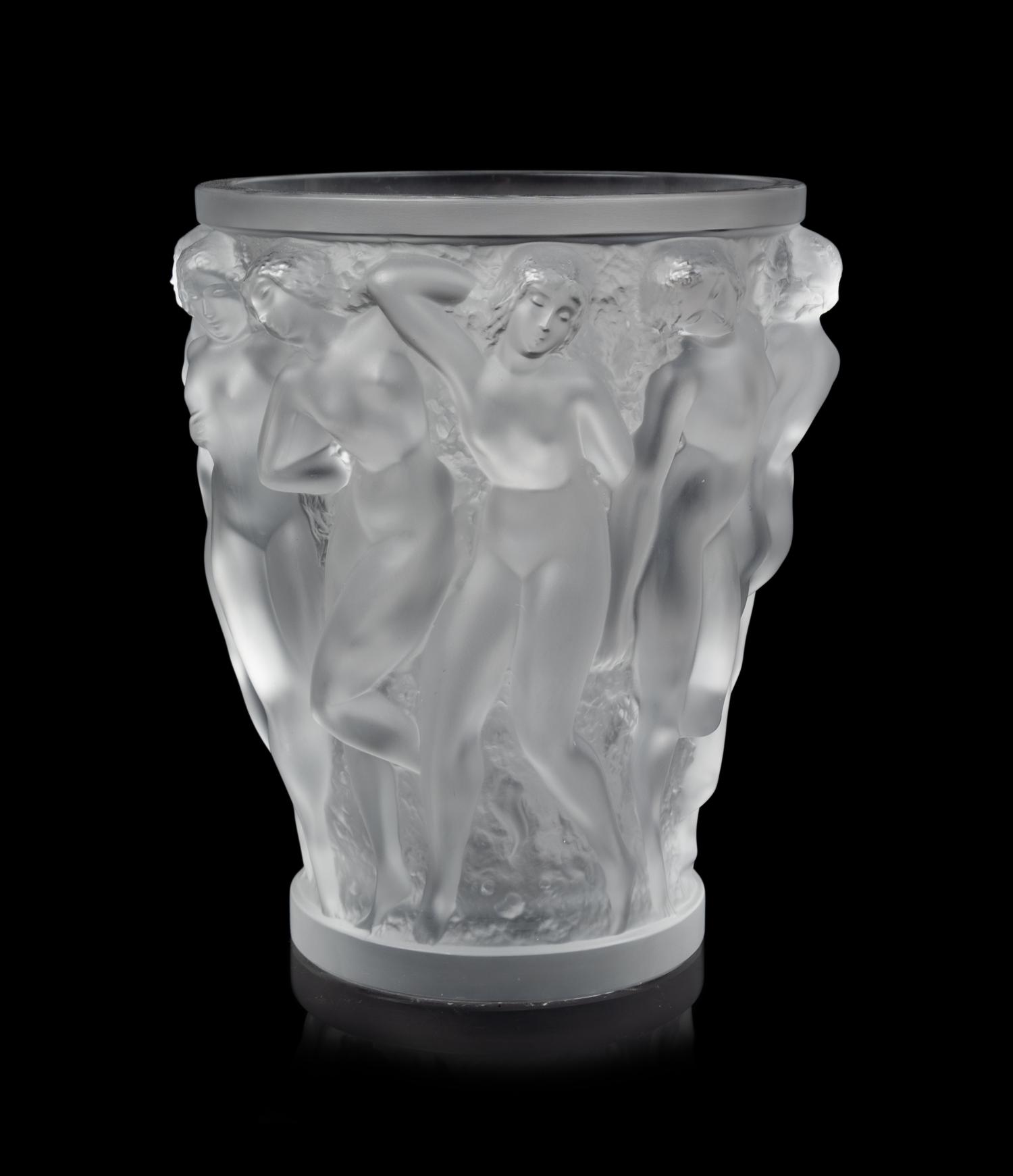 A Lalique Bacchantes Vase