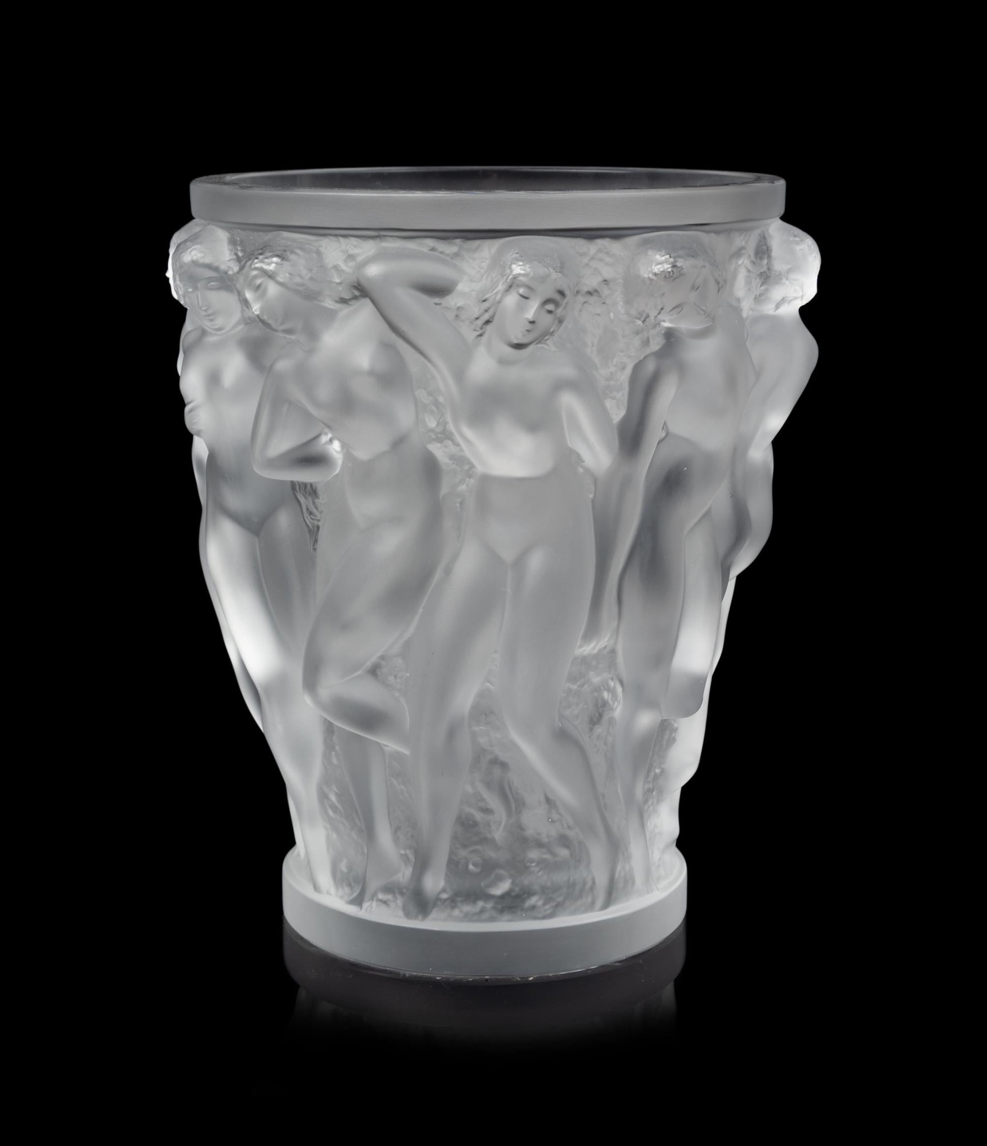 A Lalique Bacchantes Vase