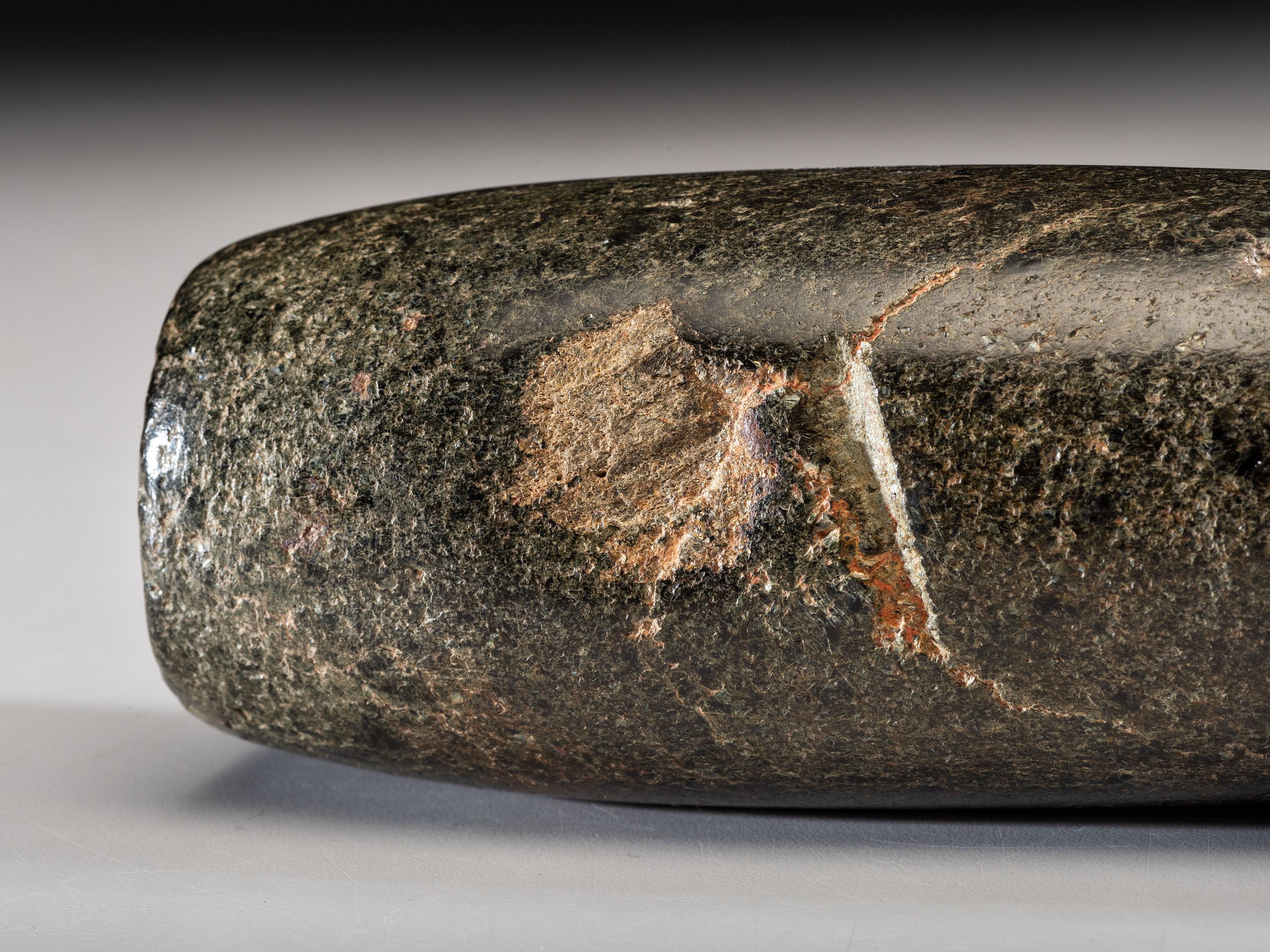 A Steatite Biconical Tube Pipe