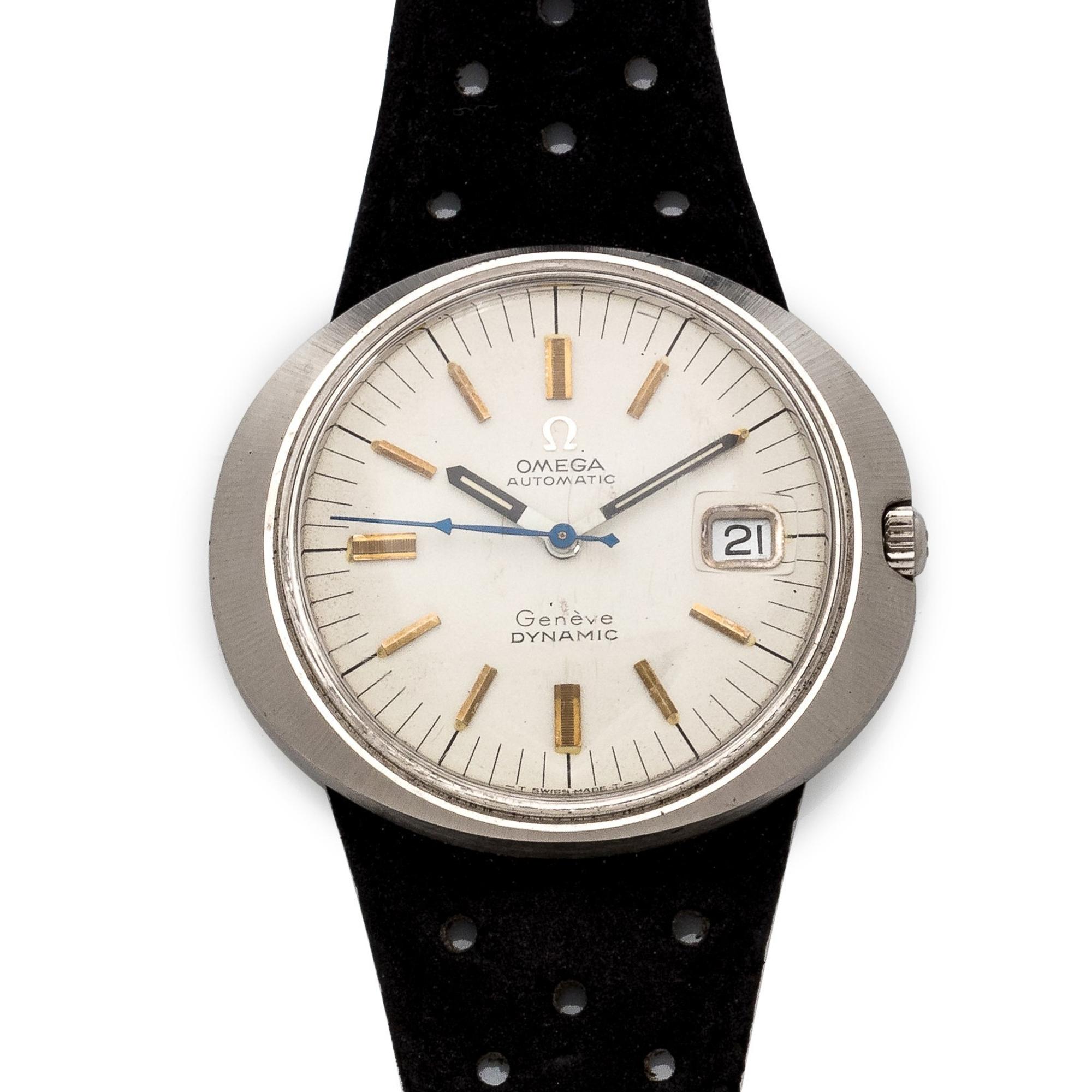 Omega, Stainless Steel 'Dynamic' Wristwatch