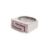 RUBY AND DIAMOND RING
