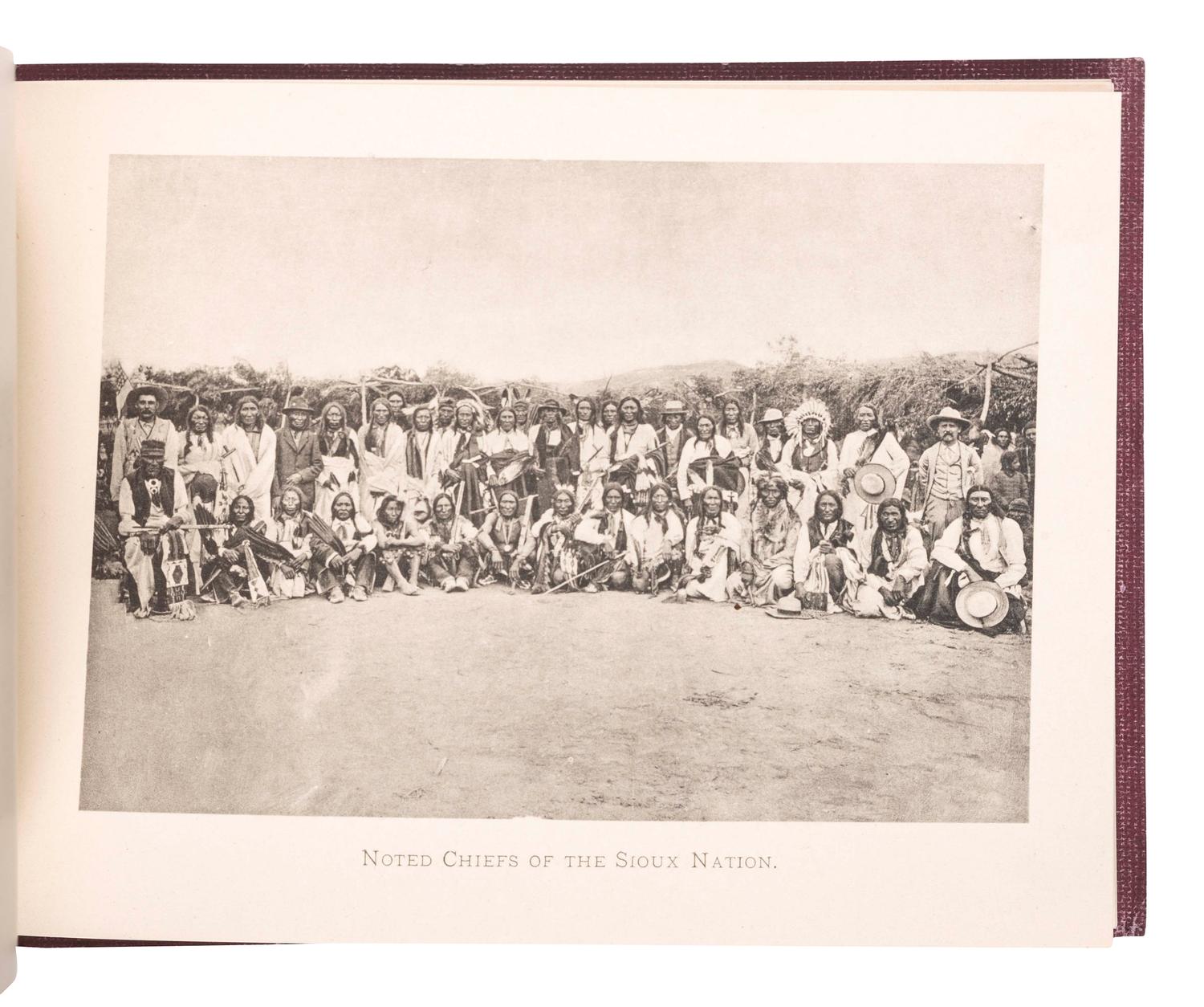 [NATIVE AMERICANS]. ANDERSON, John Alvin (1869-1948). Among the Sioux . Rosebud Agency, SD: J.A. Anderson, 1896.