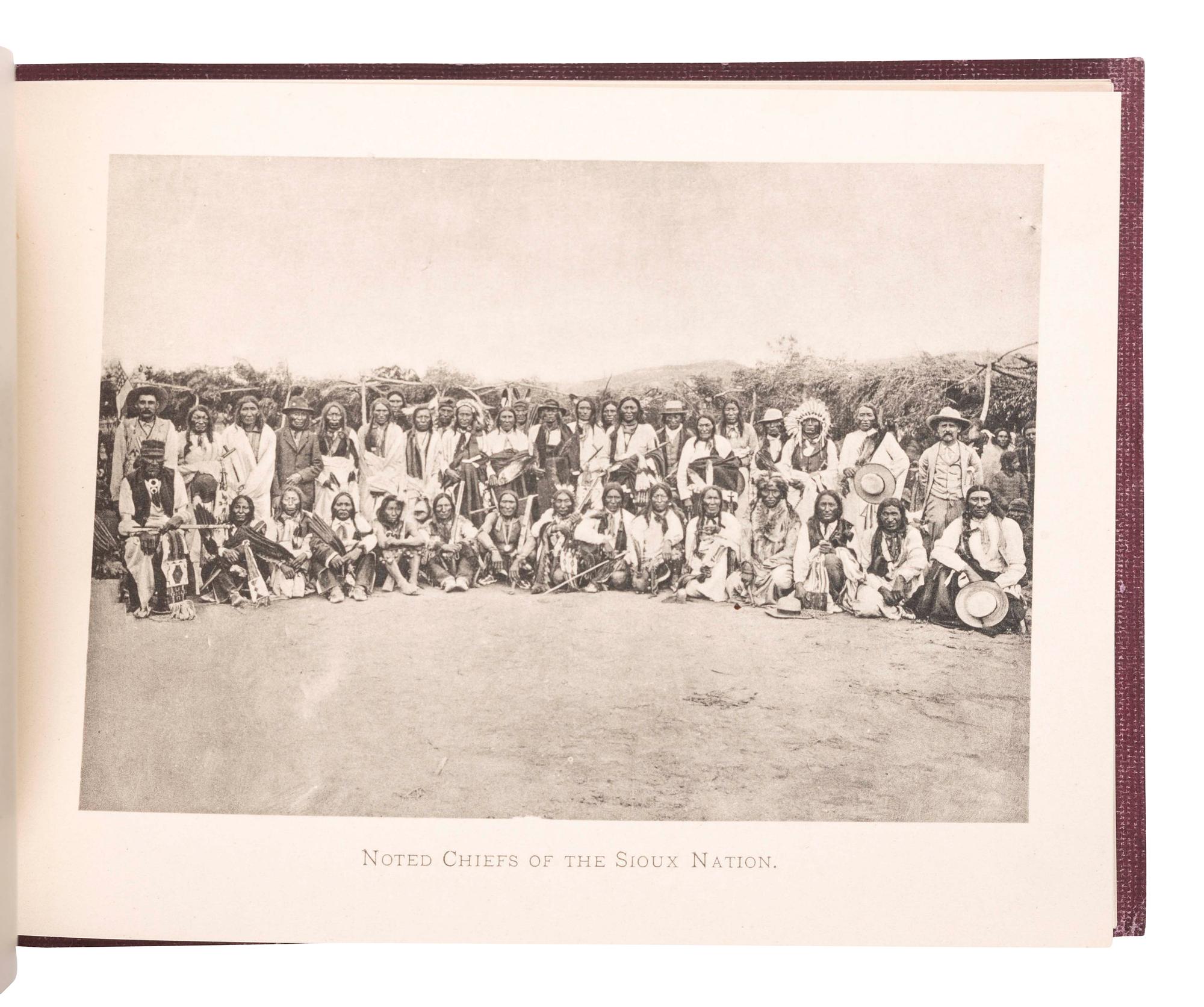 [NATIVE AMERICANS]. ANDERSON, John Alvin (1869-1948). Among the Sioux . Rosebud Agency, SD: J.A. Anderson, 1896.