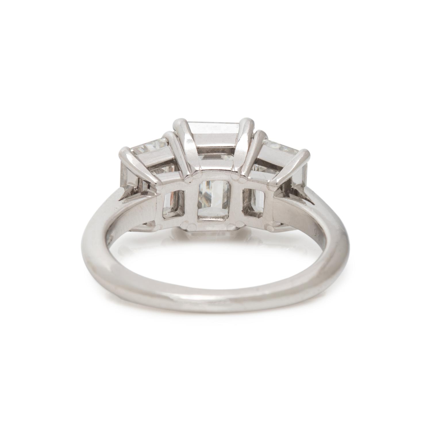 TIFFANY & CO., DIAMOND RING AND BAND