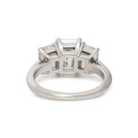 TIFFANY & CO., DIAMOND RING AND BAND