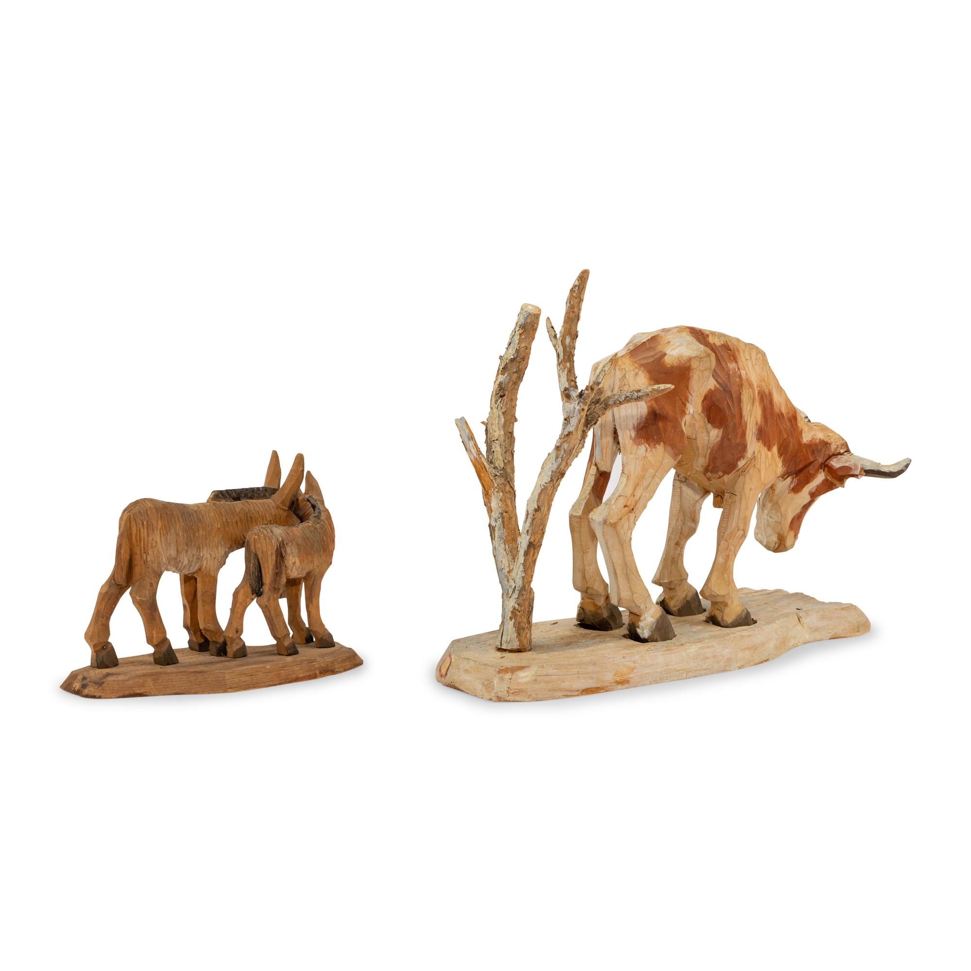 Indian Land, NM and Two Burros
